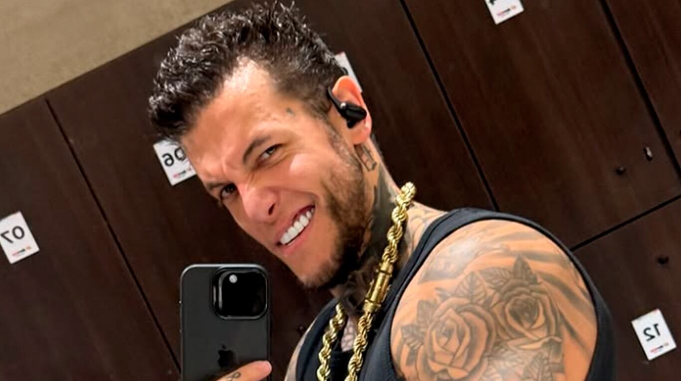 Alex Caniggia mostró su cambio físico. Foto: IG | alexcaniggia