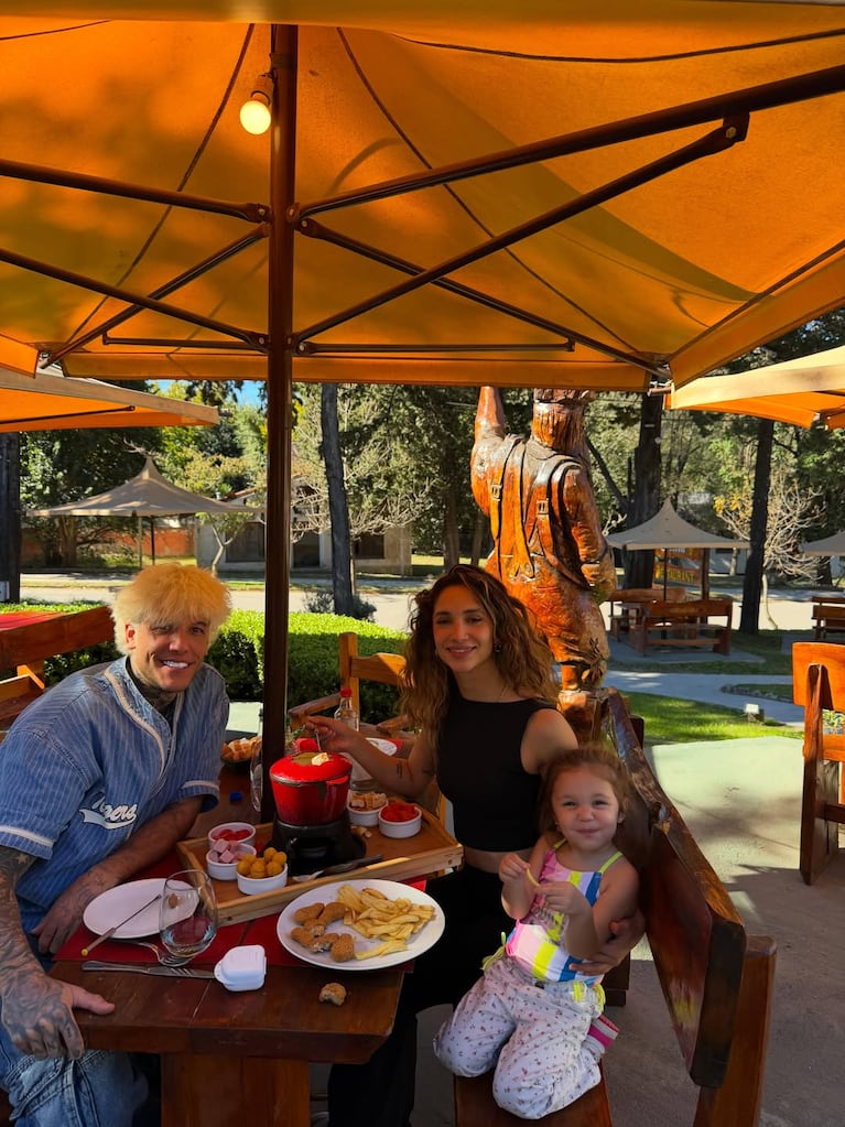 Alex Caniggia volvió a quedar en el centro de las críticas tras mostrar el cumpleaños de Melody Luz. Crédito: Instagram
