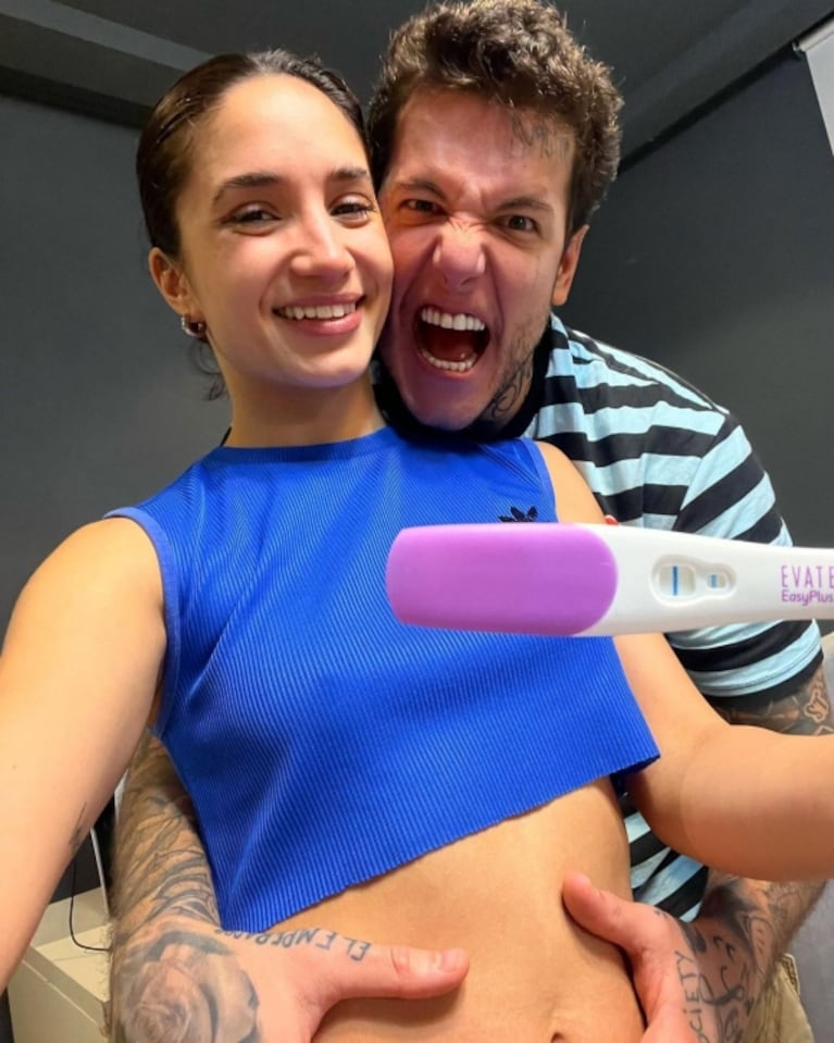 Alex Caniggia y Melody Luz dieron la noticia más esperada: "¡Ahora sí se viene el bebé!"