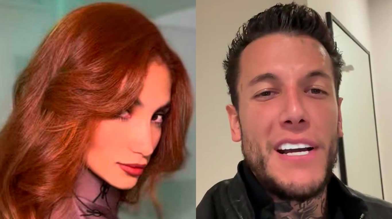 Alex Caniggia y Melody Luz  (Fotos: Instagram @melodyluz y @alexcaniggia)