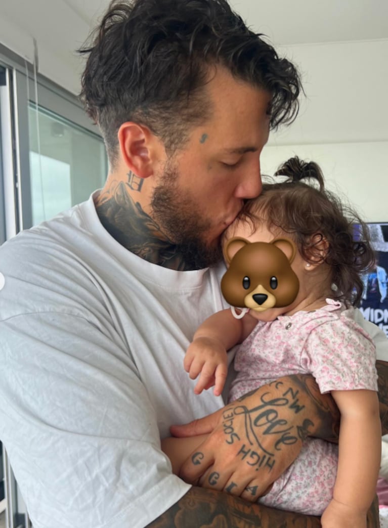 Alex le dedicó a Venezia un dulce mensaje por su primer año.