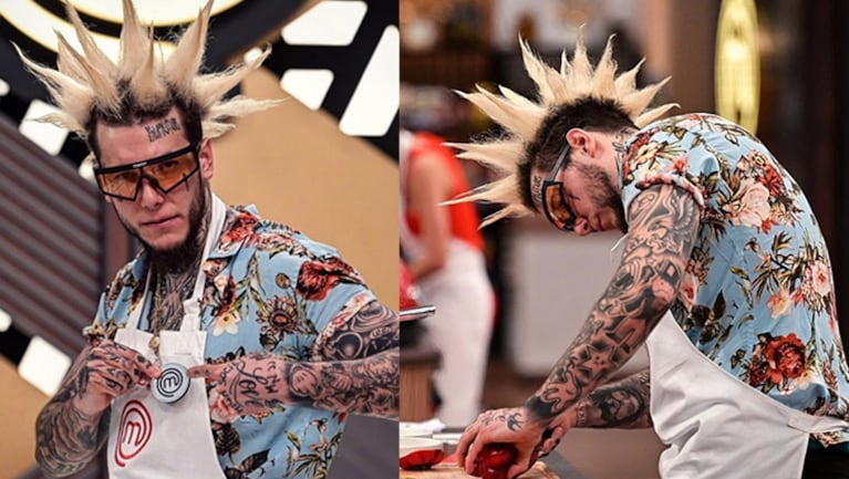 Alex no ve como competencia a sus compañeros del certamen culinario.