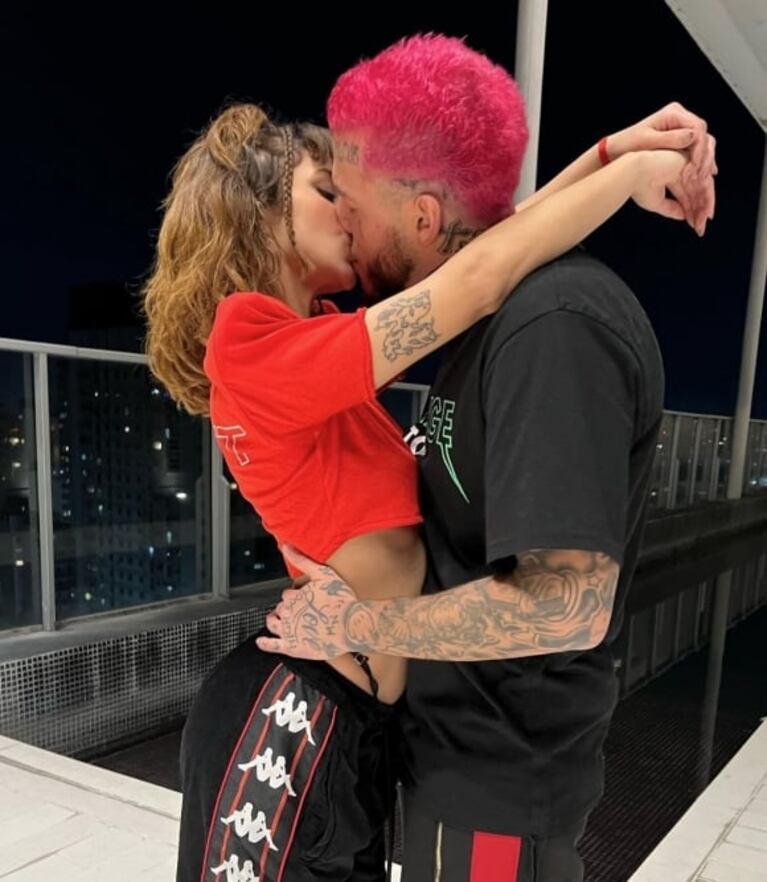 Alexander Caniggia le dedicó su amor eterno a Melody Luz: "Toda la vida juntos"