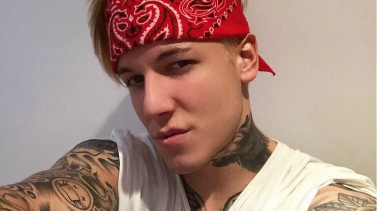 Alexander Caniggia presentó su nuevo tema Boom Boom. Foto: Twitter