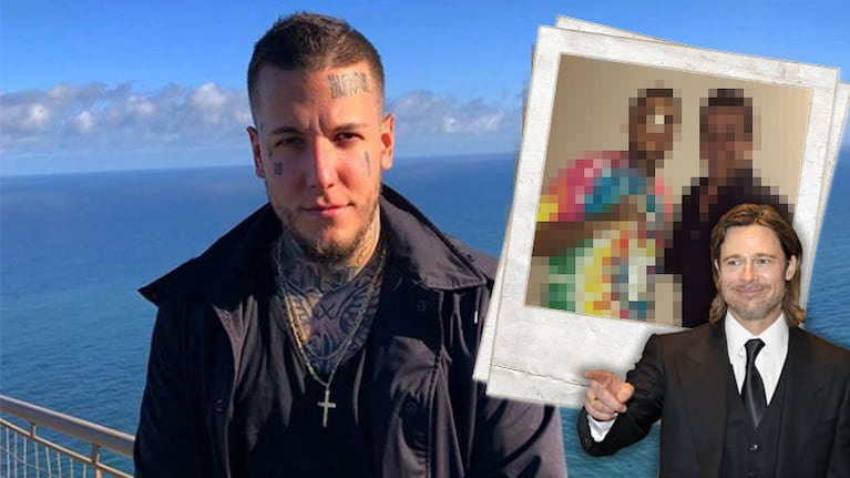 Alexander Caniggia se operó la nariz y mostró el postoperatorio: Cada día más facha; tiembla Brad Pitt
