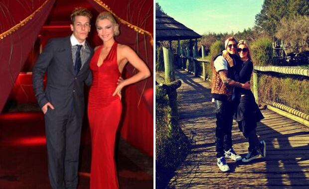 Alexander Caniggia y Sofía Macaggi, enamoradísimos. (Fotos: @SofiMacaggi)