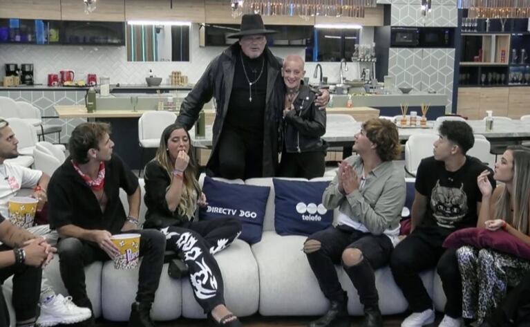 Alfa y Furia se mostraron muy unidos desde el regreso del exparticipante a la casa de "Gran Hermano". (Foto: Captura Telefe)