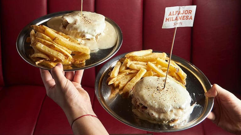 Alfajores de milanesa, una receta que se impone. Foto: Sinfín bodegón