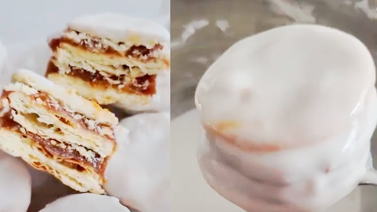Alfajores santafesinos, un clásico del litoral argentino. Foto: Cucinare TV