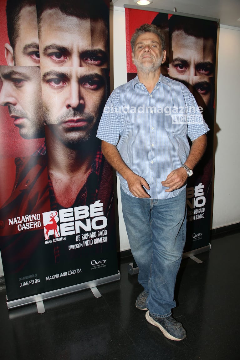 Alfredo Casero en el estreno de Bebé Reno (Foto: Movilpress).