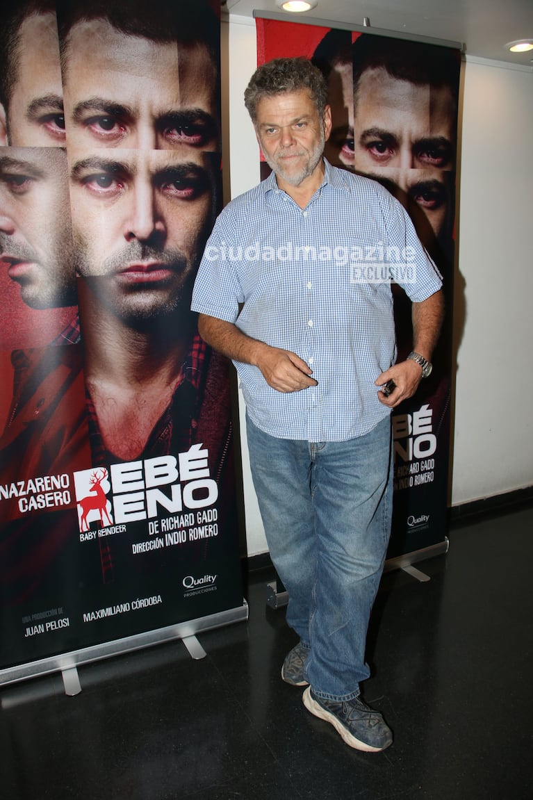 Alfredo Casero en el estreno de Bebé Reno (Foto: Movilpress).