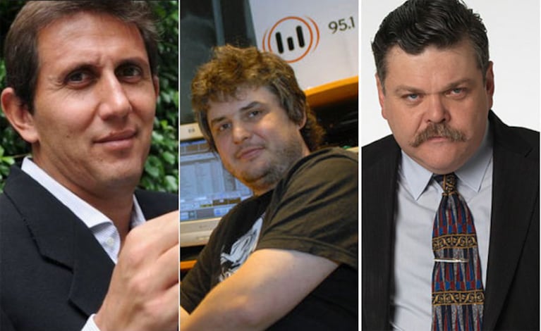 Alfredo Casero, Gabriel Schultz, Juan Pablo Varsky (Foto: Web)