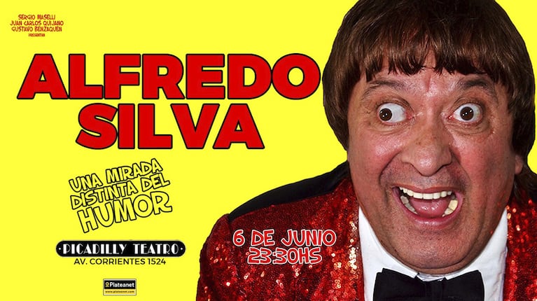Alfredo Silva presenta su unipersonal en Avenida Corrientes: “Una mirada distinta del humor”