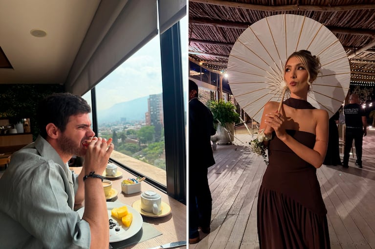 Algunas de las fotos de Gastón Soffritti y su novia de viaje por Colombia (Foto: IG @gsoffritti)