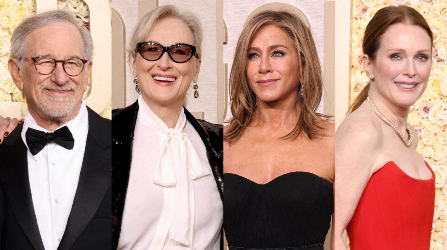 Algunos de los presentes en la alfombra roja de los Golden Globes 2024 (Foto: AP, AFP y Reuter)