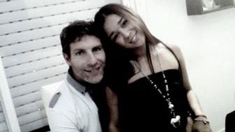 Aline y su papá del corazón, Martín Palermo. (Foto: Web)