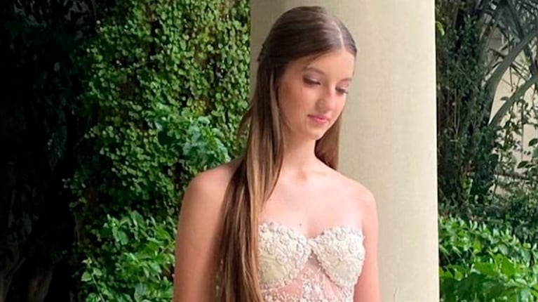 Allegra Cubero brilló en su última producción como modelo.