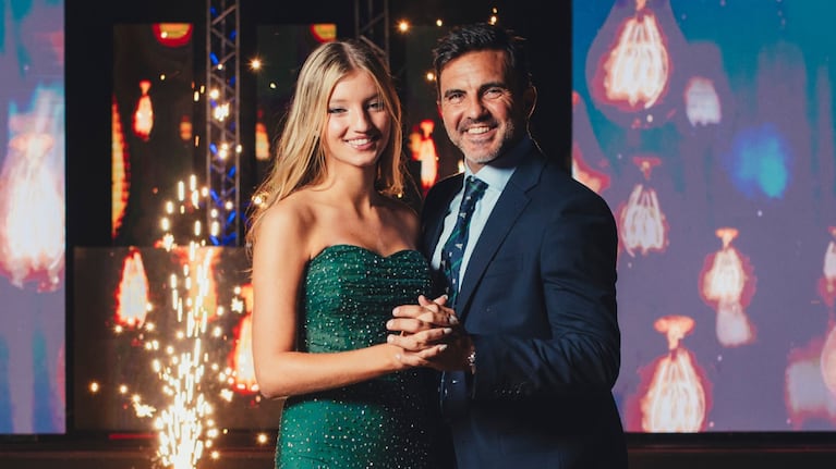 Allegra Cubero se quebró en su fiesta de 15 y emocionó a todos con un gesto de Fabián Cubero. Crédito: Instagram