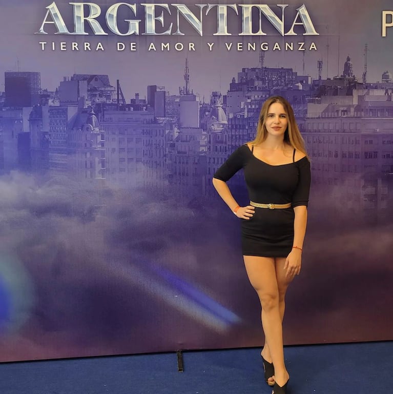Alma Gandini en la presentación de ATAV 2 (Instagram)