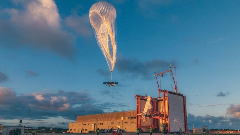Alphabet cierra Loon, su proyecto de llevar Internet a todo el mundo con globos en la estratosfera. Foto:DPA.