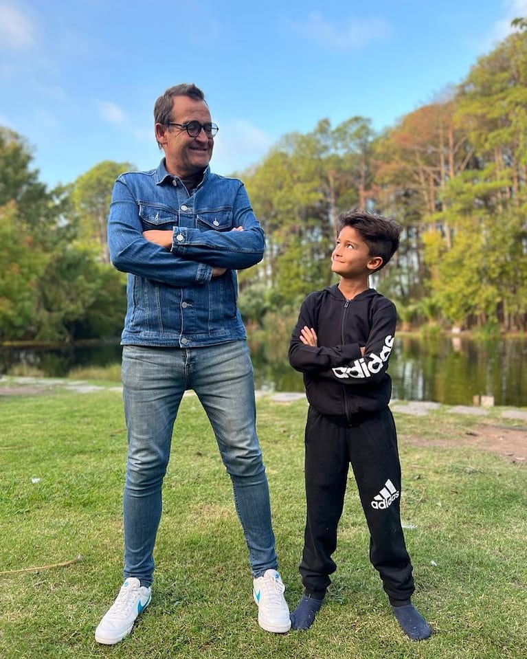 Álvaro Navia y Benicio (Instagram)