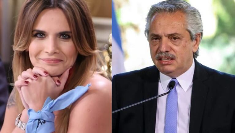 Amalia apuntó fuerte contra el Presidente.