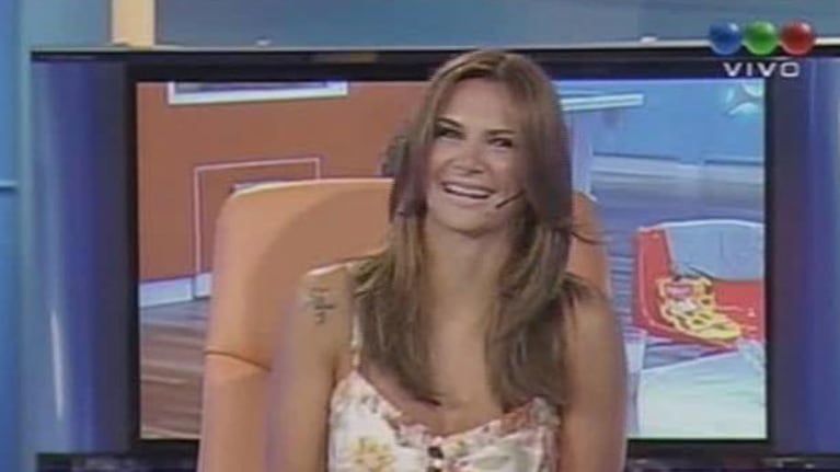 Amalia Granata cambió su look y lo lució en Zapping