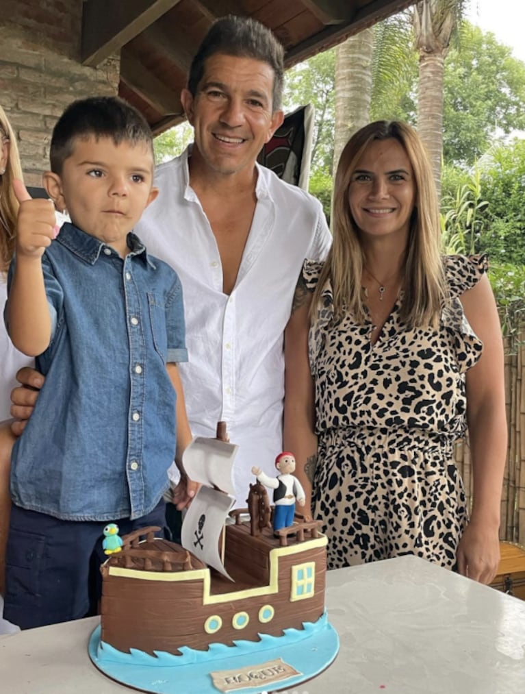 Amalia Granata compartió las fotos del cumple de su hijo Roque: "Quiero que seas feliz"