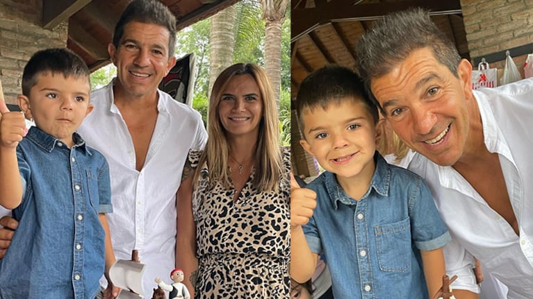 Amalia Granata compartió las fotos más lindas del cumple de su hijo, Roque.