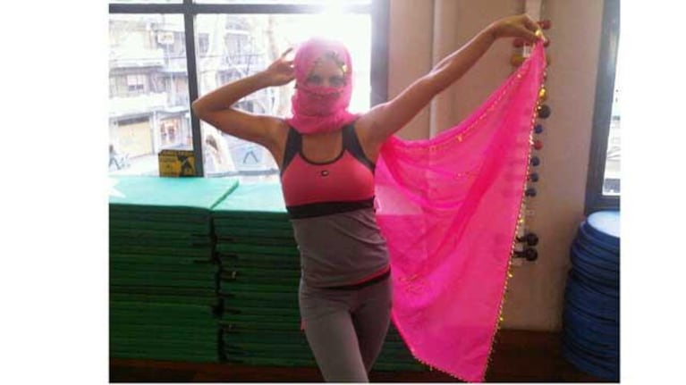 Amalia Granata está lista para ser una verdadera odalisca