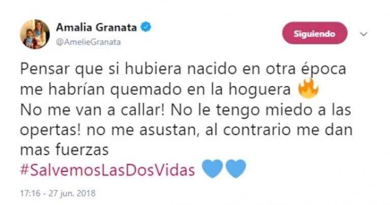 Amalia Granata fue desvinculada de elnueve tras su polémico tweet: "Mi lucha le costó el pan a mis hijos"