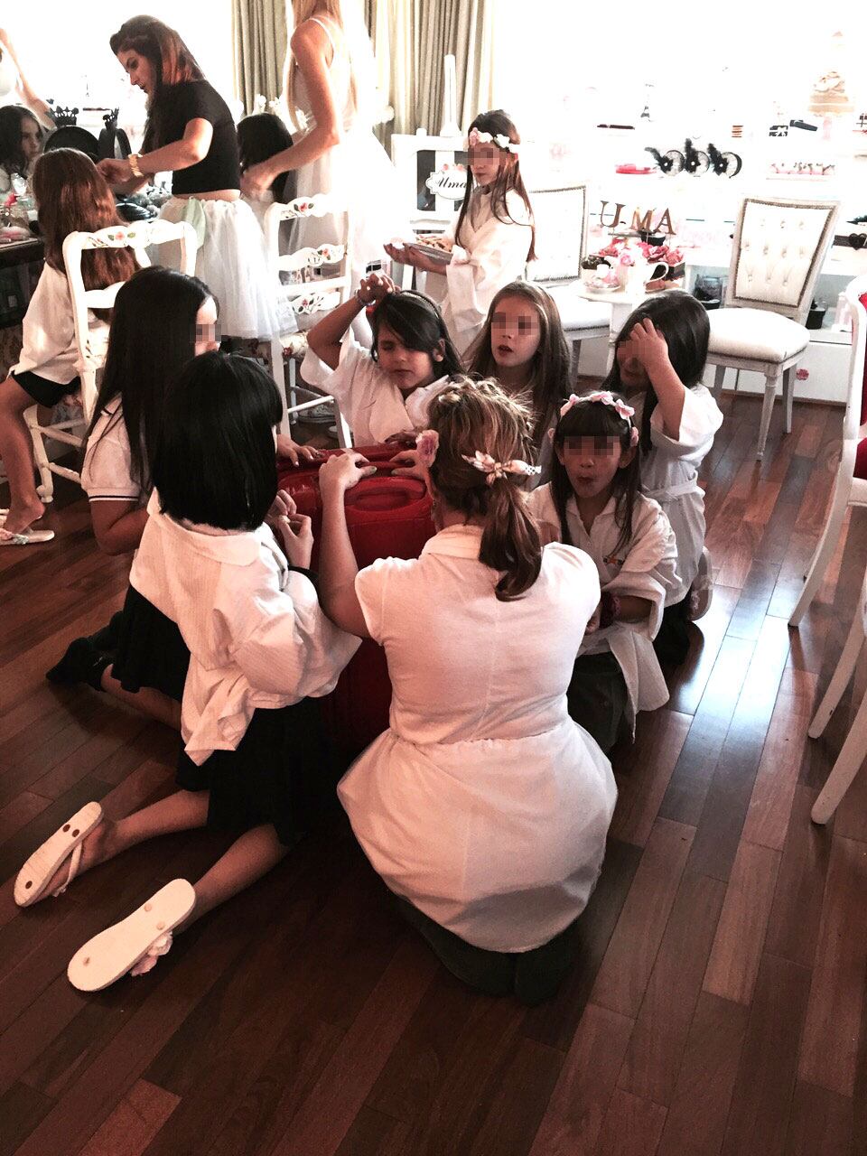 Amalia Granata le festejó el cumpleaños a Uma. (Foto: gentileza de Amalia Granata)