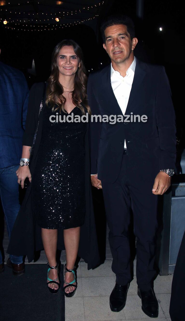 Amalia Granata y Leonardo Squarzon en la gala de las Olimpíadas Especiales Argentina. (Foto: Movilpress)