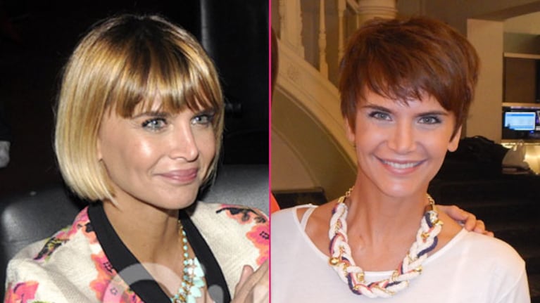 Amalia Granata y un radical cambio de look (Fotos: Ciudad.com y gentileza Bebe Sanders)