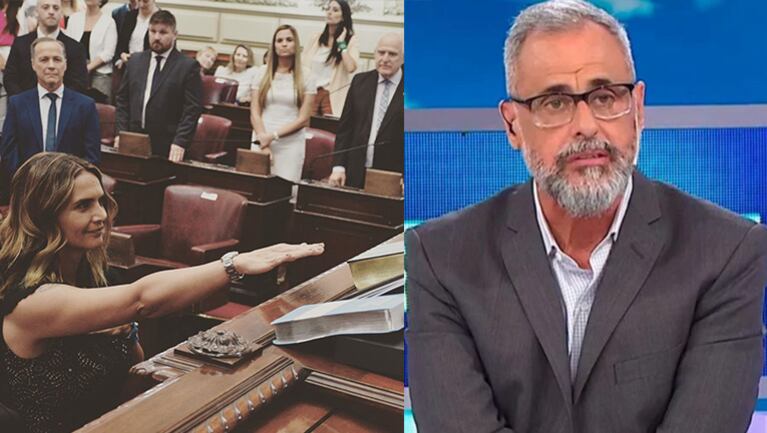 Amalia trató a Jorge de "chimentero devaluado".