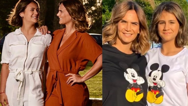 Amalia y Uma, cada vez más parecidas.