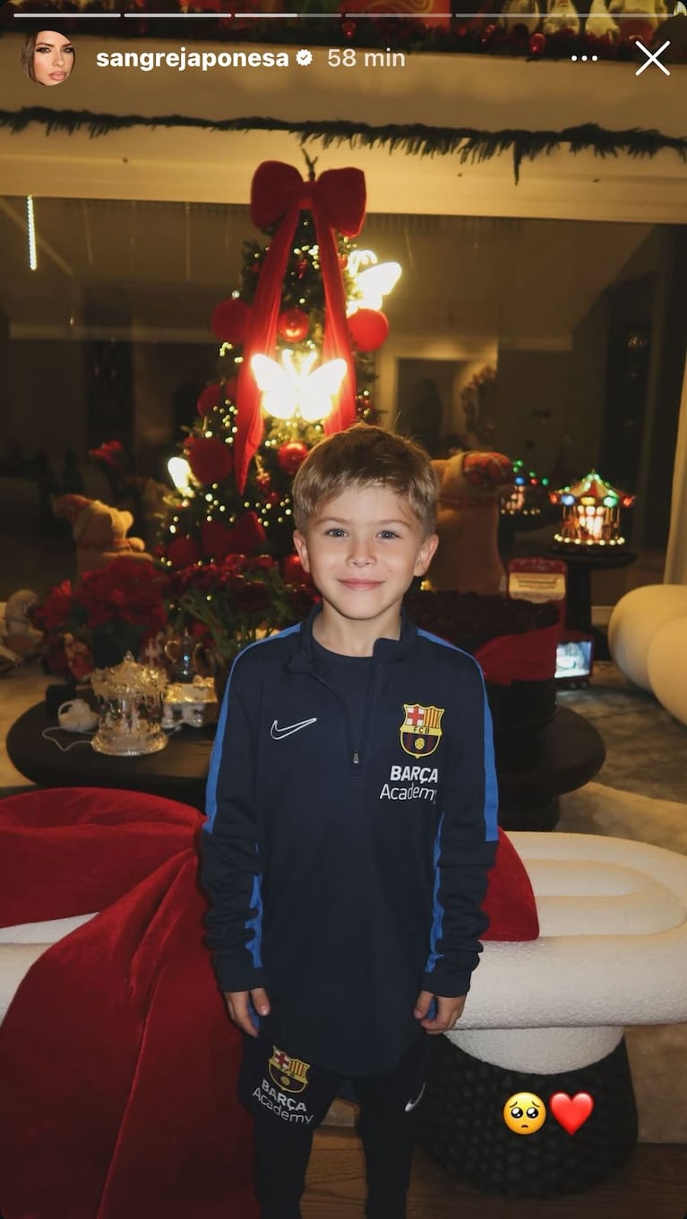 Amancio Vicuña empezó en la academia de fútbol Barca de Turquía (Foto: Instagram/@sangrejaponesa).