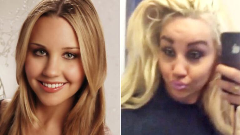Amanda Bynes, ayer y hoy. (Fotos: Web)