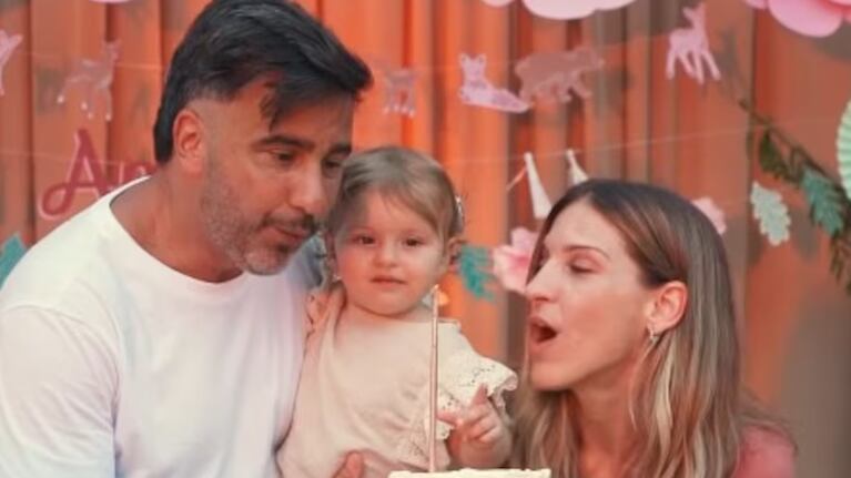 Amanda cumplió su primer año: cómo fue el festejo de la hija de Macarena Rinaldi y Federico Hoppe | Créditos: Instagram @macarinaldiok