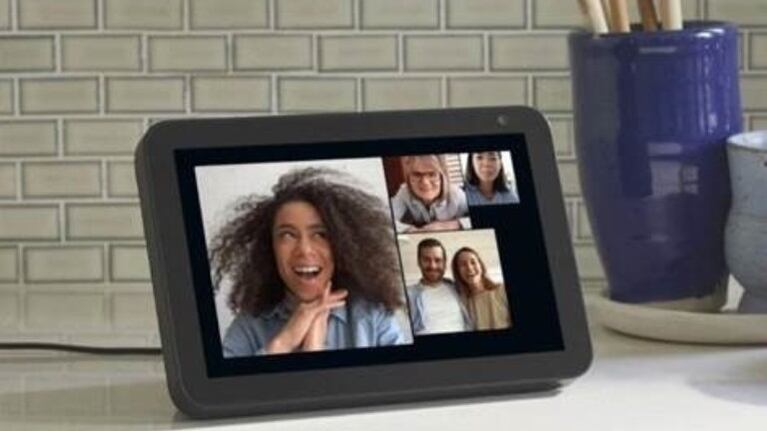 Amazon Alexa introduce las videollamadas grupales con hasta 7 participantes. Foto: DPA.
