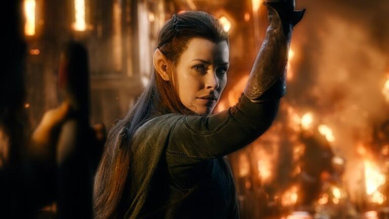 Amazon quiere a Evangeline Lilly (Tauriel) en la serie de El Señor de los Anillos. Foto: DPA.