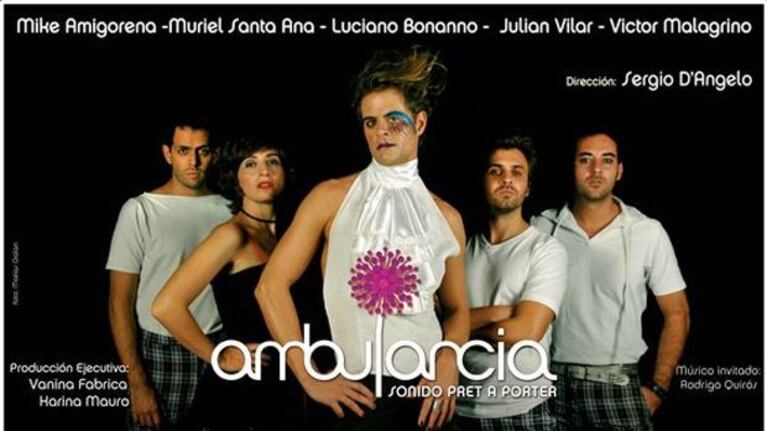 Ambulancia, el grupo de Muriel Santa Ana, Julián Vilar y Mike Amigorena. (Foto: Web)
