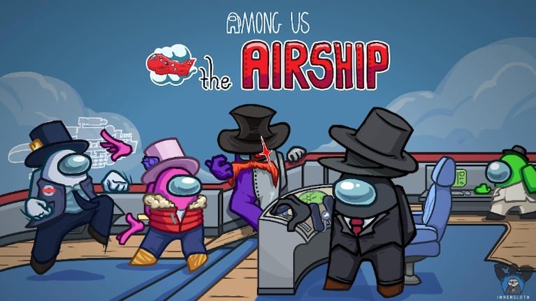 Among Us lanzará un nuevo mapa el 31 de marzo, The Airship. Foto:DPA. 