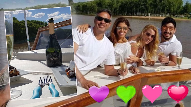 ¡Amor a bordo! El fin de semana de romance de Nicole y Moyano en los ríos de Córdoba