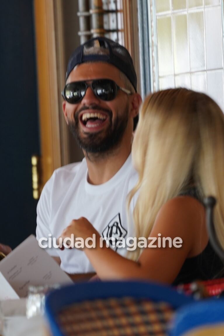 ¡Amor y descanso! Las vacaciones del Kun Agüero con su novia, Sofía Calzetti, en Miami