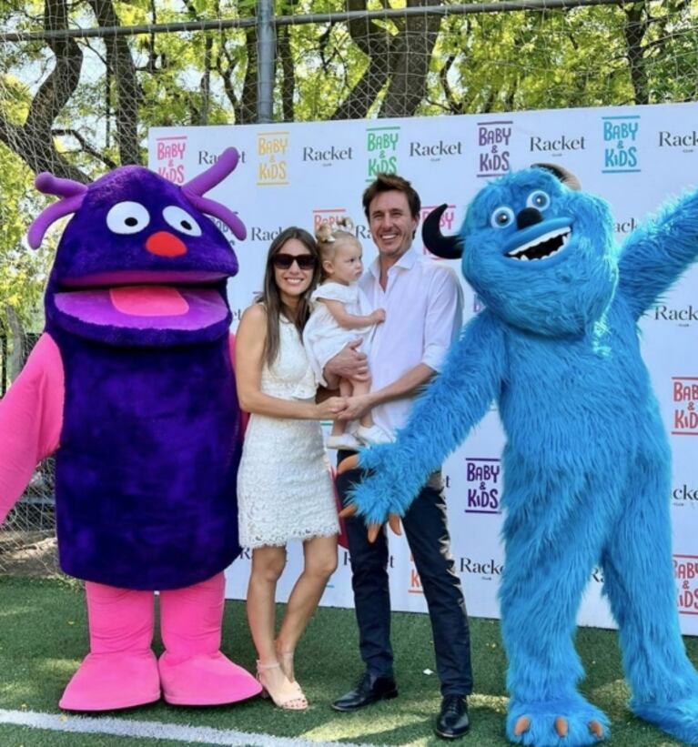 Ana García Moritán terminó la guardería: Pampita y Roberto lo festejaron con su hija
