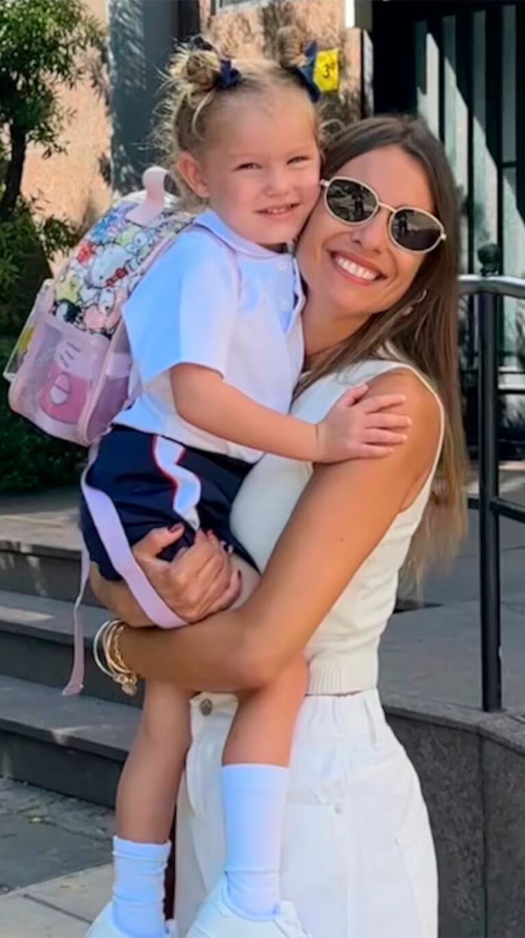 Ana, la hija de Pampita, comenzó salita de 3 (Foto: Instagram / @pampitaoficial).
