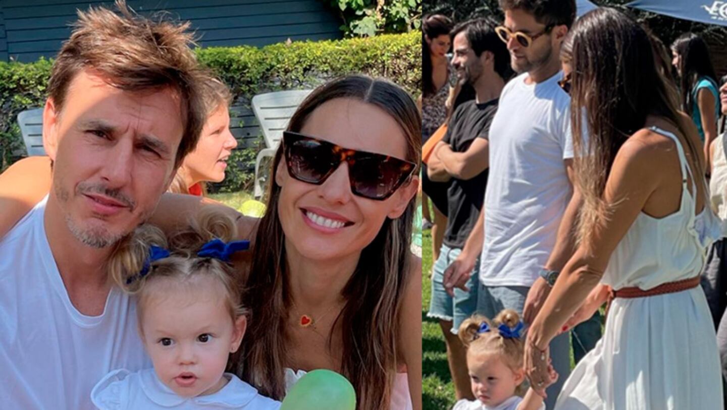 Ana, la hija de Pampita y Roberto García Moritán, empezó el jardín.