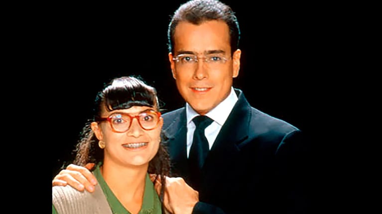 Ana María Orozco y Jorge Enrique Abello en Yo soy Betty la fea