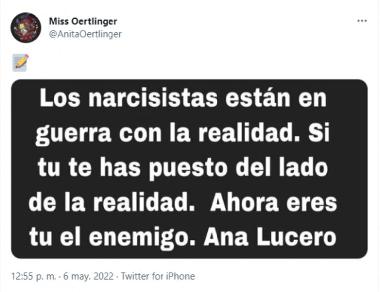 Ana Oertlinger, ex de Daniel Osvaldo, opinó sobre el casamiento con Gianinna Maradona: "¡Qué payaso!"